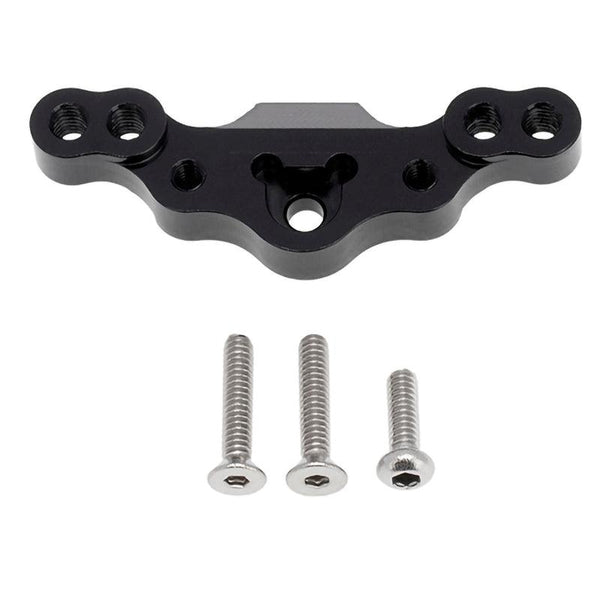 PowerHobby LOSI 1/18 Mini-T 2.0 Aluminum Front Upper Tie Rod Fixing Mount Black