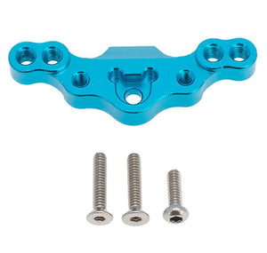 PowerHobby LOSI 1/18 Mini-T 2.0 Aluminum Front Upper Tie Rod Fixing Mount Blue