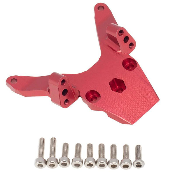 PowerHobby LOSI 1/18 Mini-T 2.0 Aluminum Front Bulkhead MiniT Red