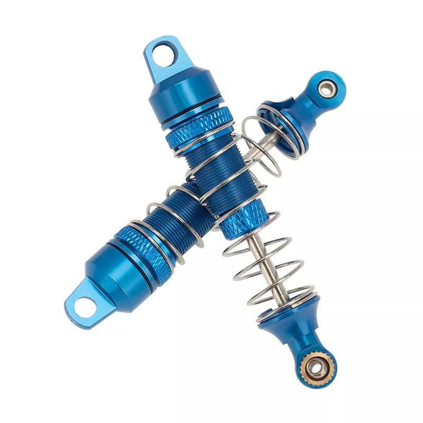 PowerHobby Losi Mini-T 2.0 Aluminum Front Rear Threaded Shocks MiniT Blue