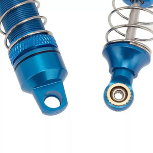 PowerHobby Losi Mini-T 2.0 Aluminum Front Rear Threaded Shocks MiniT Blue