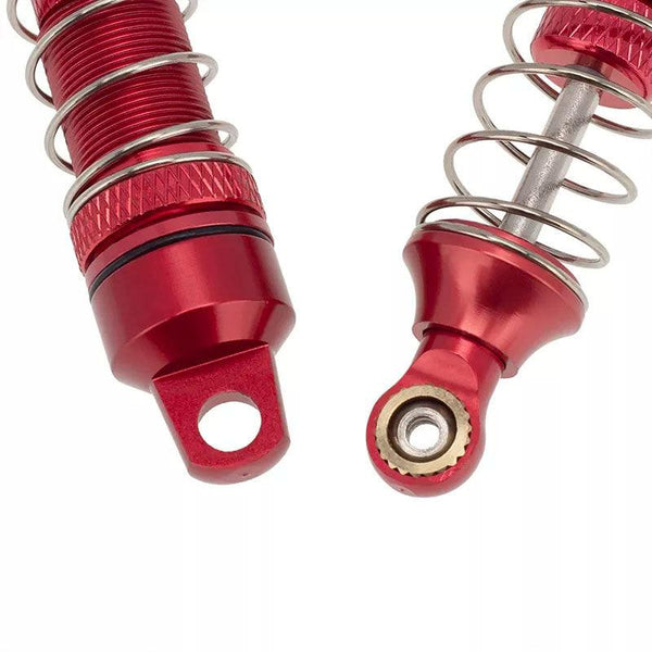 PowerHobby Losi Mini-T 2.0 Aluminum Front Rear Threaded Shocks MiniT Red