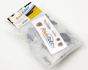 PowerHobby LOSI Mini-T 2.0 Aluminum Upgrade Kit Arms Steering C-hub Knuckles Black