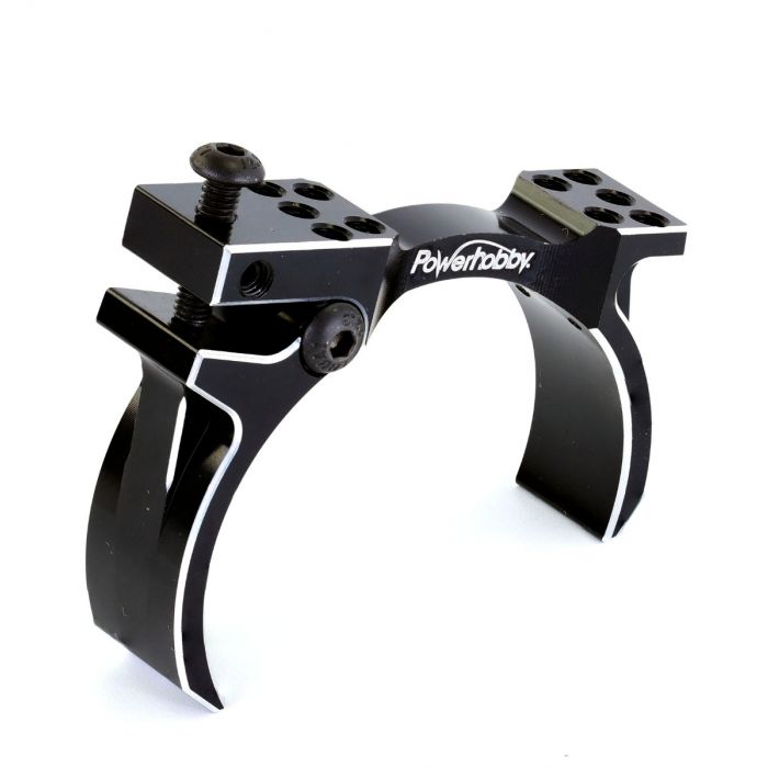 Powerhobby 1/8 Aluminum 44-46mm Dia. Motor Mount 30mm 40mm Fan