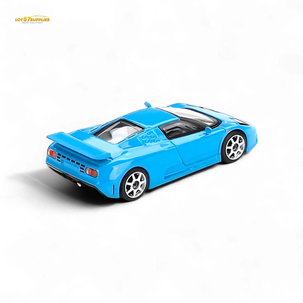 Mini-GT Bugatti EB110 Super Sport Blu Bugatti #890 1:64