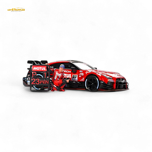 Mini-GT Nissan GT-R Nismo #23 "MOTUL AUTECH GT-T 2021" w/ Figure #875 1:64
