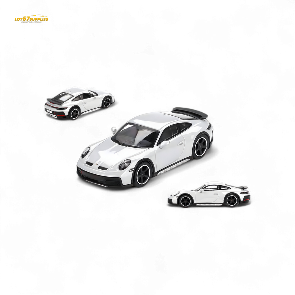 Mini-GT Porsche 911 Dakar Ice Gray Metallic #891 1:64