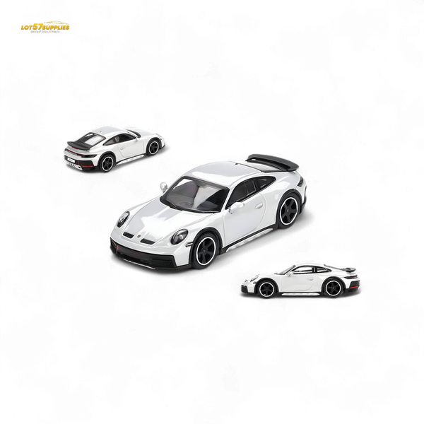 Mini-GT Porsche 911 Dakar Ice Gray Metallic #891 1:64