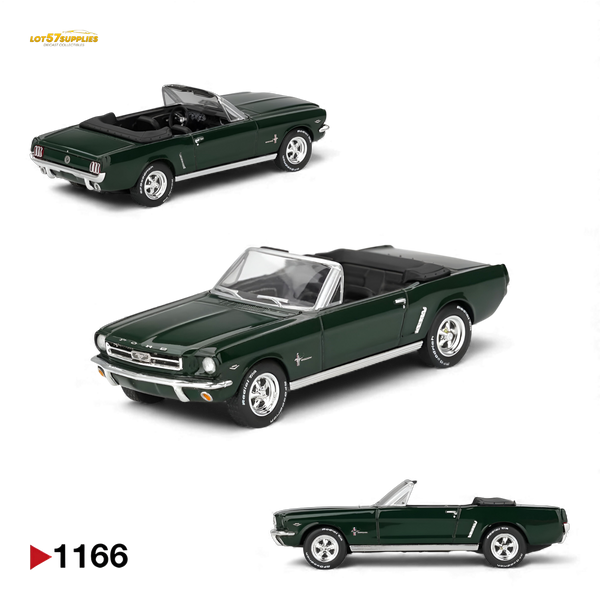 (Pre-Order) Mini-GT Ford Mustang Convertible 1:64
