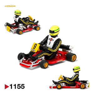(Pre-Order) Mini GT Senna Kart Formula K #9 1:64
