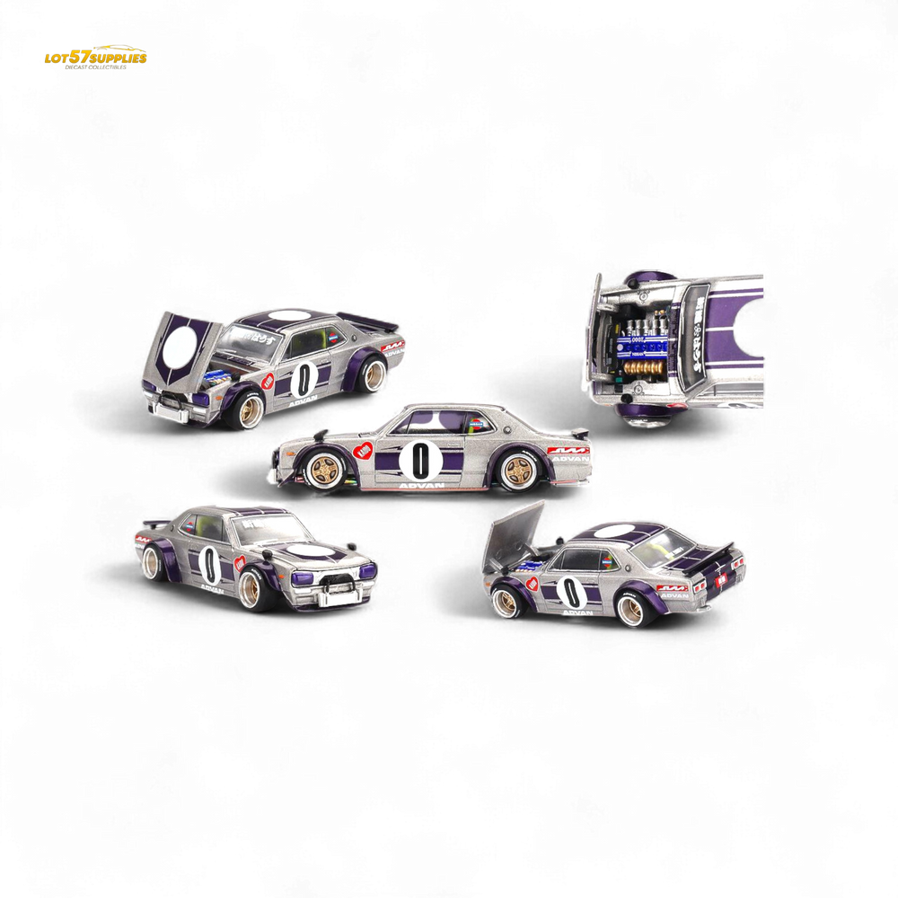 Mini GT x Kaido House Nissan Skyline KPCG10 Kaido Works V1 1:64 KHMG165