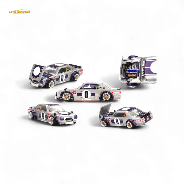 Mini GT x Kaido House Nissan Skyline KPCG10 Kaido Works V1 1:64 KHMG165