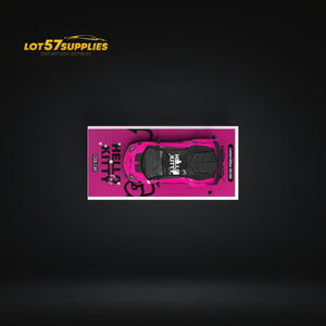 (Pre-Order) Cool Car Lamborghini GT EVO Dark Pink 1:64