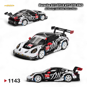 (Pre-Order) MiniGT Porsche 911 GT3 R Skeleton 1:64