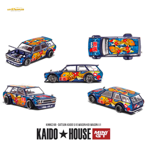 (Pre-Order) Mini GT x Kaido House Datsun 510 Wagon Koi V1 1:64