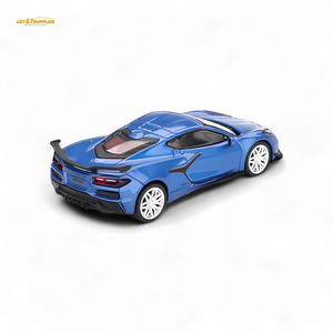 Mini-GT Chevrolet Corvette Z06 2023 Elkhart Lake Blue Metallic #892 1:64