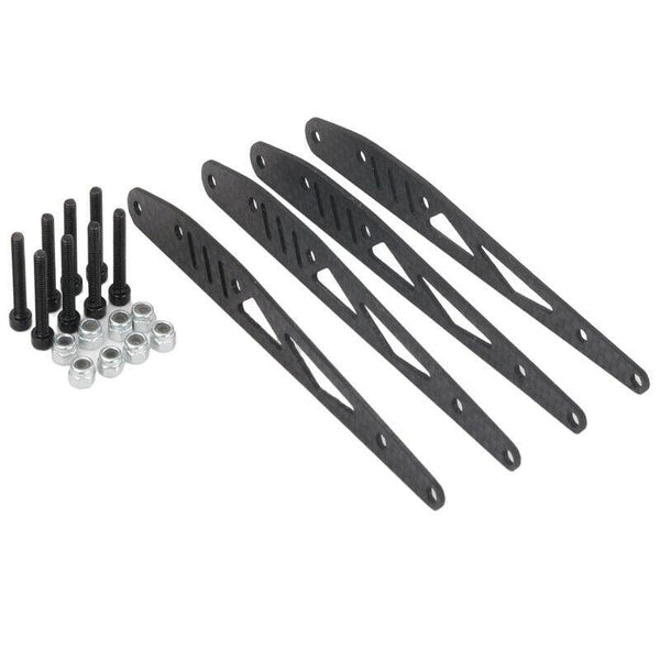 Powerhobby Axial RBX10 RYFT Carbon Fiber Rear Arm Linkage Guard Link Reinforce Plate