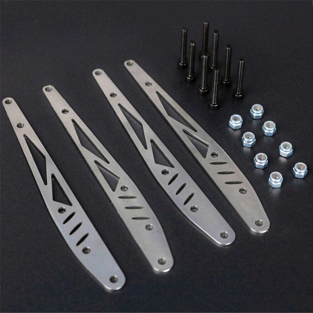 Powerhobby Axial RBX10 RYFT Stainless Steel Rear Arm Linkage Guard Reinforce Plate