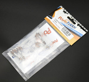 Powerhobby Axial SCX24 C10 JLU Jeep Betty Aluminum Shocks Copper