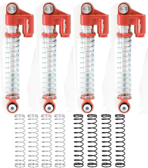 Powerhobby Axial SCX24 Micro Crawler Aluminum Threaded Long Travel Shocks Jeep