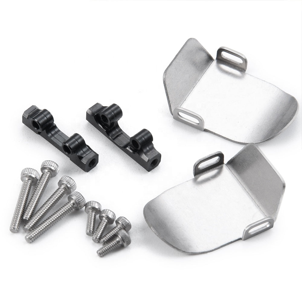 Powerhobby SCX24 Jeep C10 Bronco Front Rear Axle Protection Skid Plate