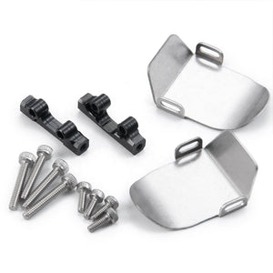 Powerhobby SCX24 Jeep C10 Bronco Front Rear Axle Protection Skid Plate