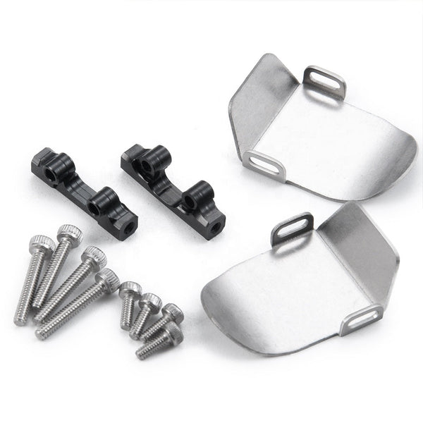 Powerhobby SCX24 Jeep C10 Bronco Front Rear Axle Protection Skid Plate
