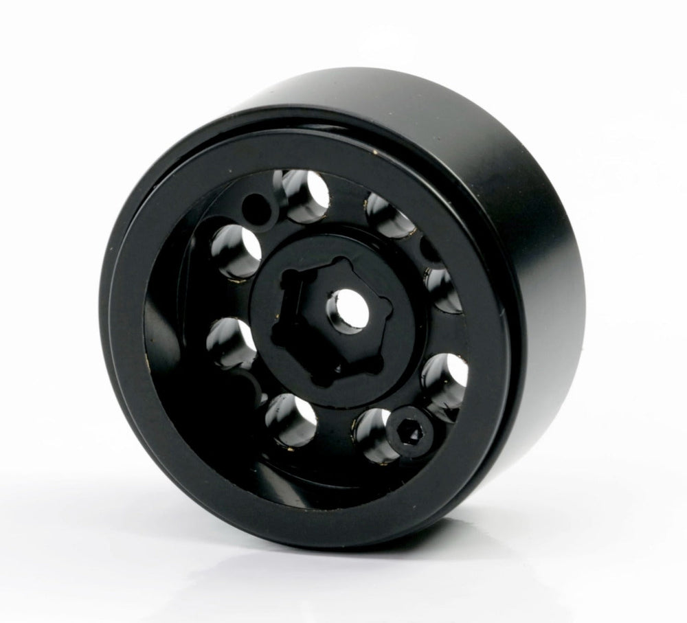 Powerhobby 1.0" Brass Beadlock Crawler Wheels 1/24 Axial SCX24 Jeep Bronco