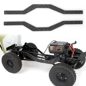 Powerhobby Axial SCX24 Deadbolt C10 JLU Betty Carbon Fiber Frame Rail set