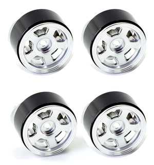 Axial SCX24 Jeep Deadbolt C10 JLU Jeep B-17 1.0" Aluminum Beadlock Wheel Rim