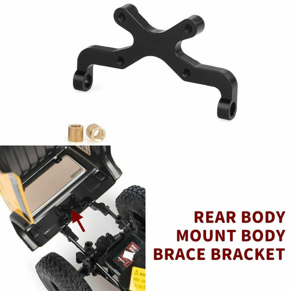 PowerHobby Axial SCX24 JUL Jeep Aluminum Rear Body Mount