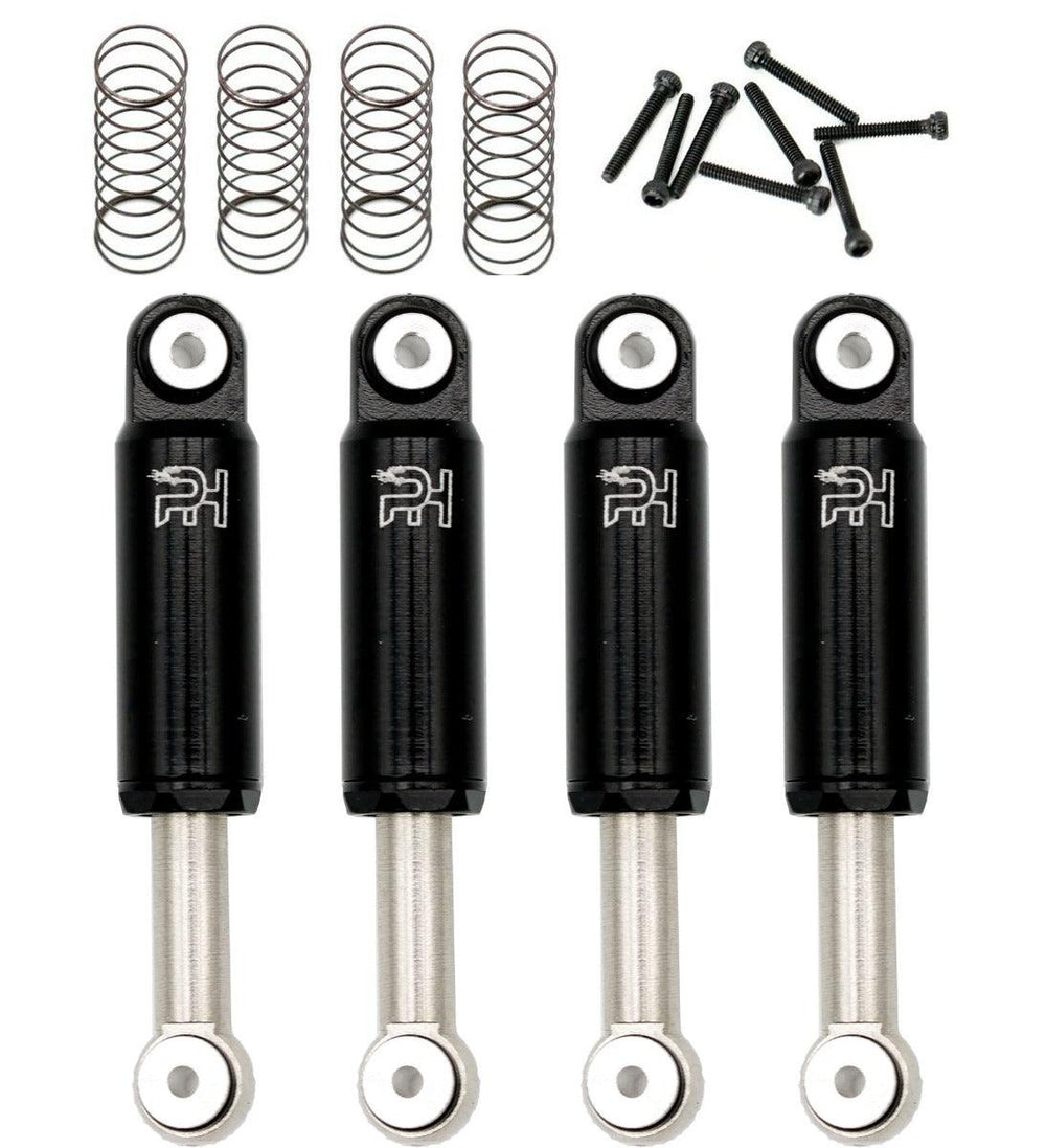 Powerhobby Aluminum 32mm Internal Spring Air Shocks Axial SCX24 C10 Jeep Betty