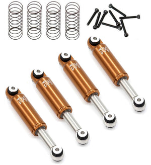 Powerhobby Bronze Aluminum Internal Spring Air Shocks Axial SCX24 C10 Jeep Betty