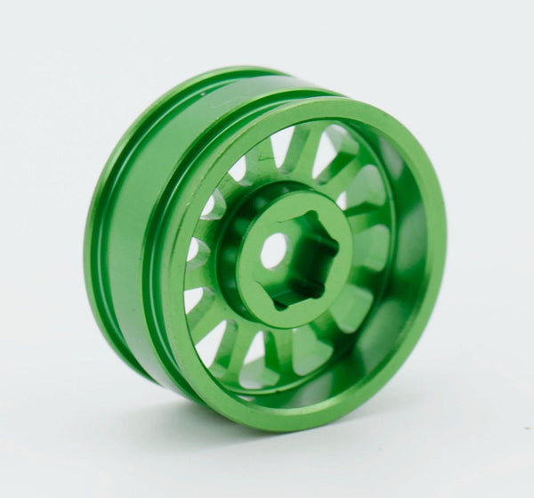 Powerhobby Aluminum 1/24 Rock Crawler Wheels Axial SCX24 Jeep Betty C10