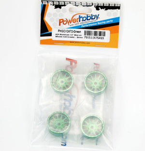 Powerhobby Aluminum 1/24 Rock Crawler Wheels Axial SCX24 Jeep Betty C10