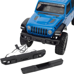 Powerhobby SCX24 Jeep Wrangler Gladiator Bronco Front Rear Aluminum Bumper