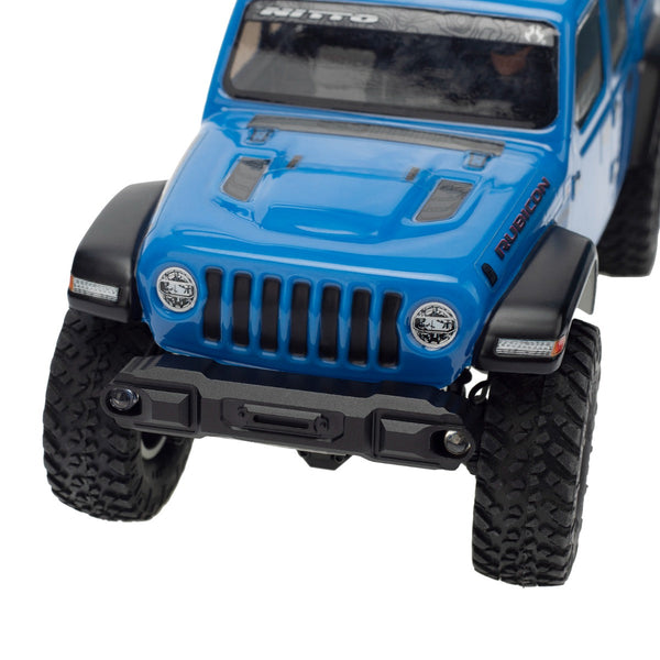 Powerhobby SCX24 Jeep Gladiator Bronco Front Rear Aluminum Bumper with Lights