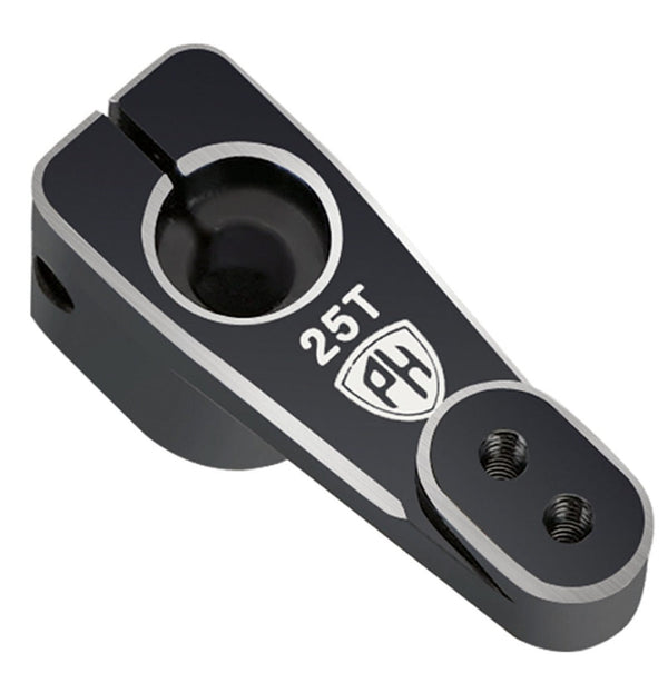 Powerhobby Aluminum Micro Servo Horn 25T Fits 59MG SX107 Reefs 99 Black