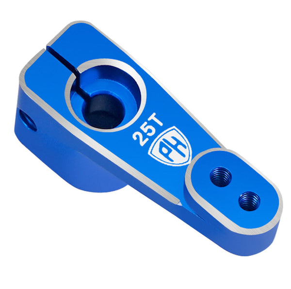 Powerhobby Aluminum Micro Servo Horn 25T Fits 59MG SX107 Reefs 99 Blue