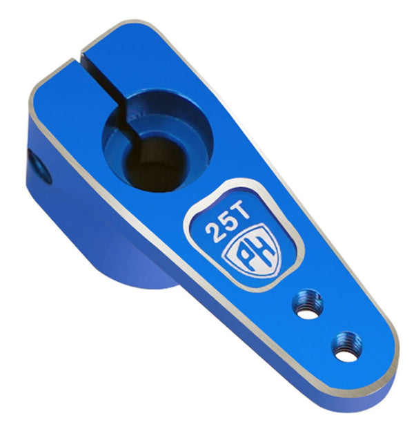 Powerhobby 25T Aluminum Micro Servo Horn Fits 59MG SX107 Reef 99 Blue