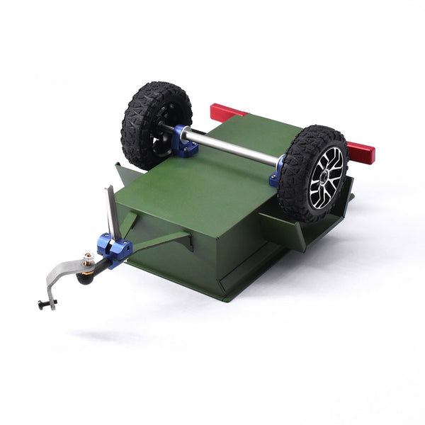Powerhobby Aluminum Mini RC Crawler 1/24 Trailer GREEN Axial SCX24 / Enduro24