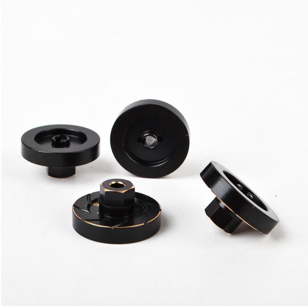 Powerhobby Axial SCX24 Brass Counterweight Wheel Hub Weights Adapter