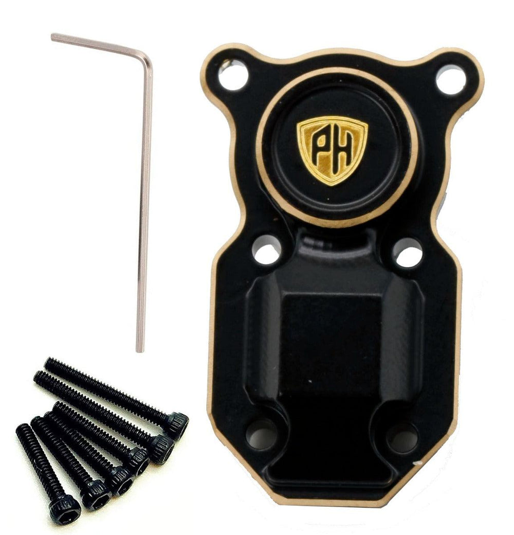 Powerhobby Axial SCX24 Brass Counterweight Axle Diff Cover Housing