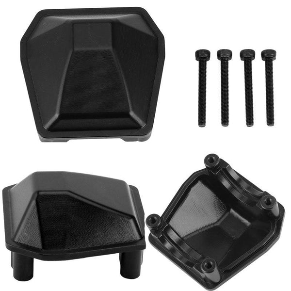 Powerhobby Axial SCX6 Front Rear Aluminum Differential Diff Cover - Black
