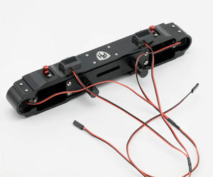 Powerhobby Axial SCX6 Jeep CNC Aluminum Front & Rear Bumpers with Lights