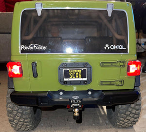 Powerhobby Axial SCX6 Jeep CNC Aluminum Front & Rear Bumpers with Lights