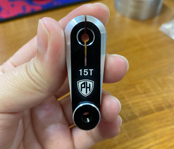 Powerhobby 1/6 Axial SCX6 Aluminum 15T Servo Horn