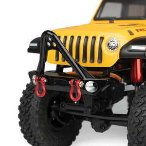 Powerhobby SCX24 Bronco Deadbolt Jeep Aluminum Front Rear Bumper w/ Shackle