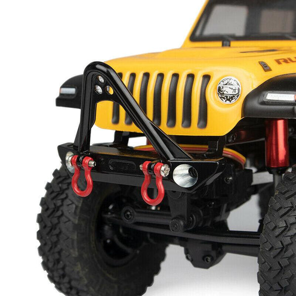 Powerhobby SCX24 Bronco Deadbolt Jeep Aluminum Front Rear Bumper w/ Shackle