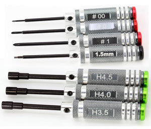 Powerhobby PHT004 Kyosho Mini-Z Magentized Mini-Z Tools Driver Set MZW120